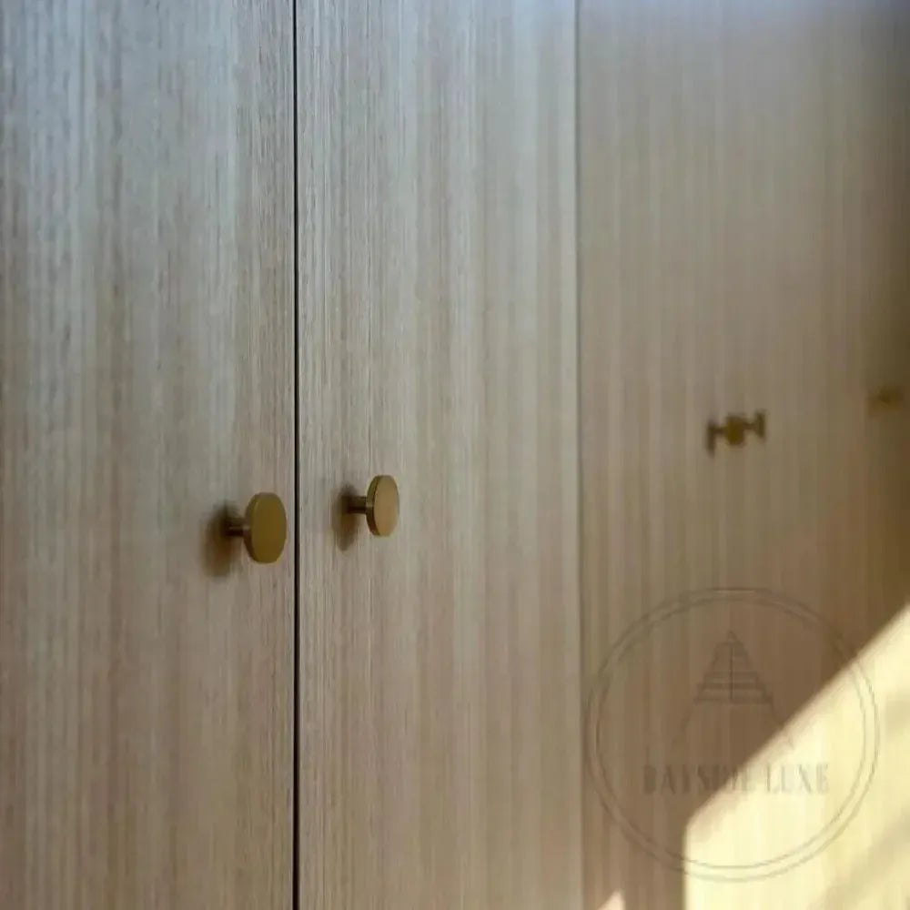 Cabinet Knobs & Handles Bayside Luxe - Elwood Modern Brass Knobs