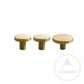 Cabinet Knobs & Handles Bayside Luxe - Elwood Modern Brass Knobs