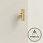 Cabinet Knobs & Handles Bayside Luxe - Hamilton Satin Brass Cabinetry Handles