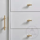 Cabinet Knobs & Handles Bayside Luxe - Hamilton Solid Brass T Bar Handles