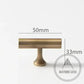Cabinet Knobs & Handles Bayside Luxe - Hawthorn Antique Brass Cabinetry Handles