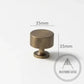 Cabinet Knobs & Handles Bayside Luxe - Hawthorn Antique Brass Cabinetry Handles