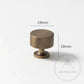 Cabinet Knobs & Handles Bayside Luxe - Hawthorn Antique Brass Cabinetry Handles