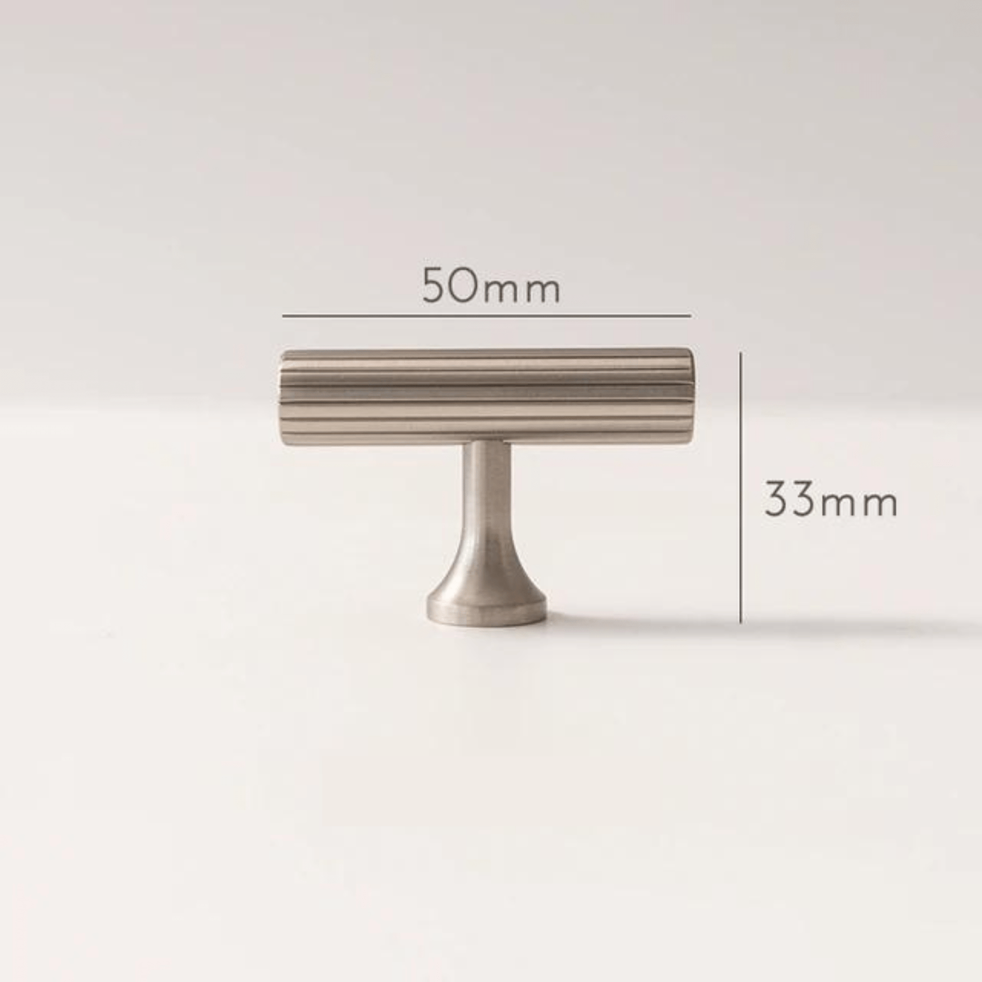 Cabinet Knobs & Handles Bayside Luxe - Hawthorn Brushed Nickel Brass Handles
