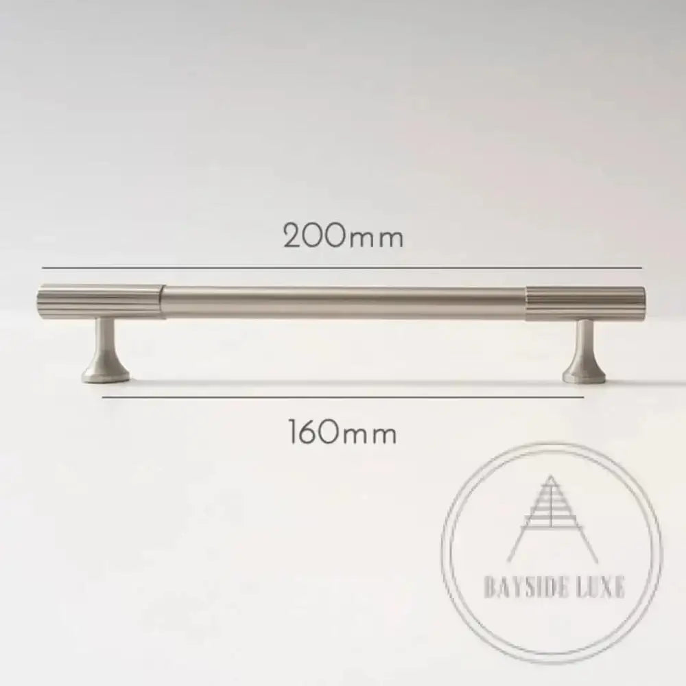 Cabinet Knobs & Handles Bayside Luxe - Hawthorn Brushed Nickel Cabinetry Handles