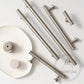 Cabinet Knobs & Handles Bayside Luxe - Hawthorn Brushed Nickel Cabinetry Handles