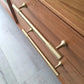 Cabinet Knobs & Handles Bayside Luxe - Hawthorn Satin Brass Cabinetry Handles