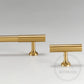 Cabinet Knobs & Handles Bayside Luxe - Hawthorn Satin Brass Cabinetry Handles