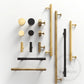 Cabinet Knobs & Handles Bayside Luxe - Hawthorn Satin Brass Cabinetry Handles