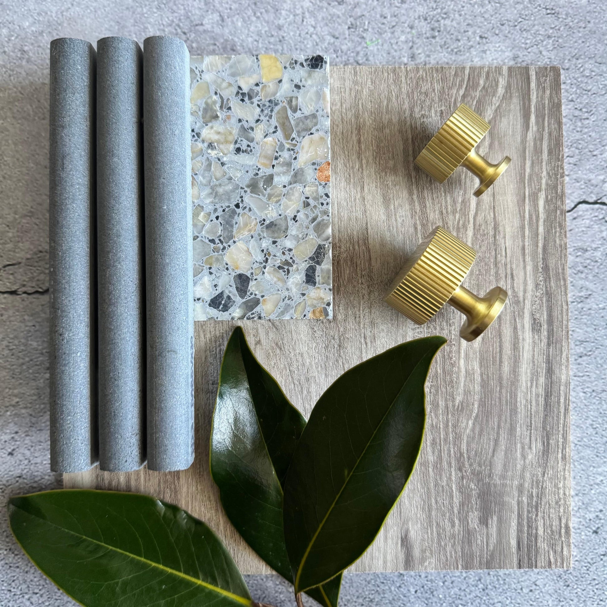 Cabinet Knobs & Handles Bayside Luxe - Hawthorn Satin Brass Knob