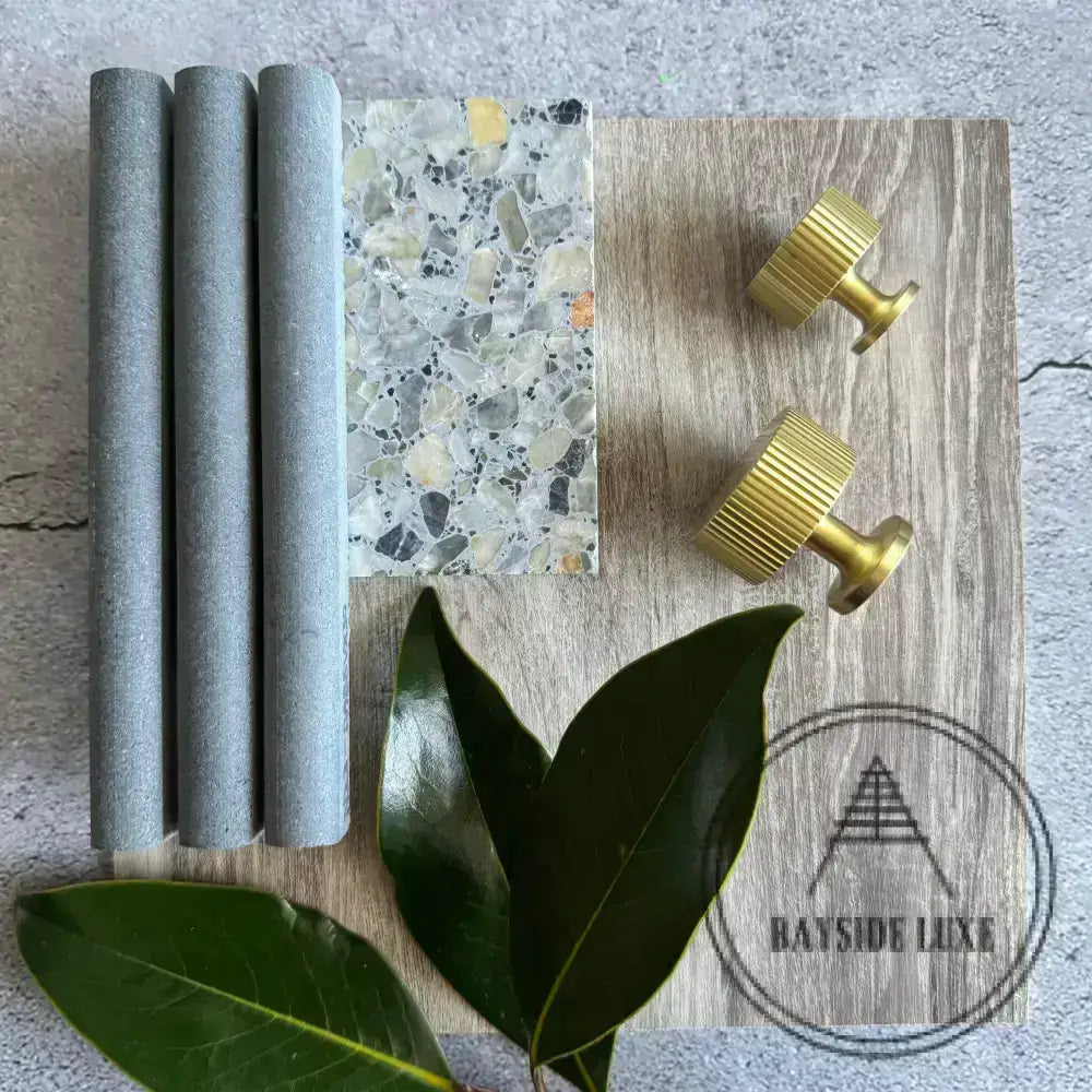 Cabinet Knobs & Handles Bayside Luxe - Hawthorn Satin Brass Knob