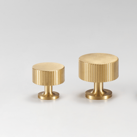 Cabinet Knobs & Handles Bayside Luxe - Hawthorn Satin Brass Knob