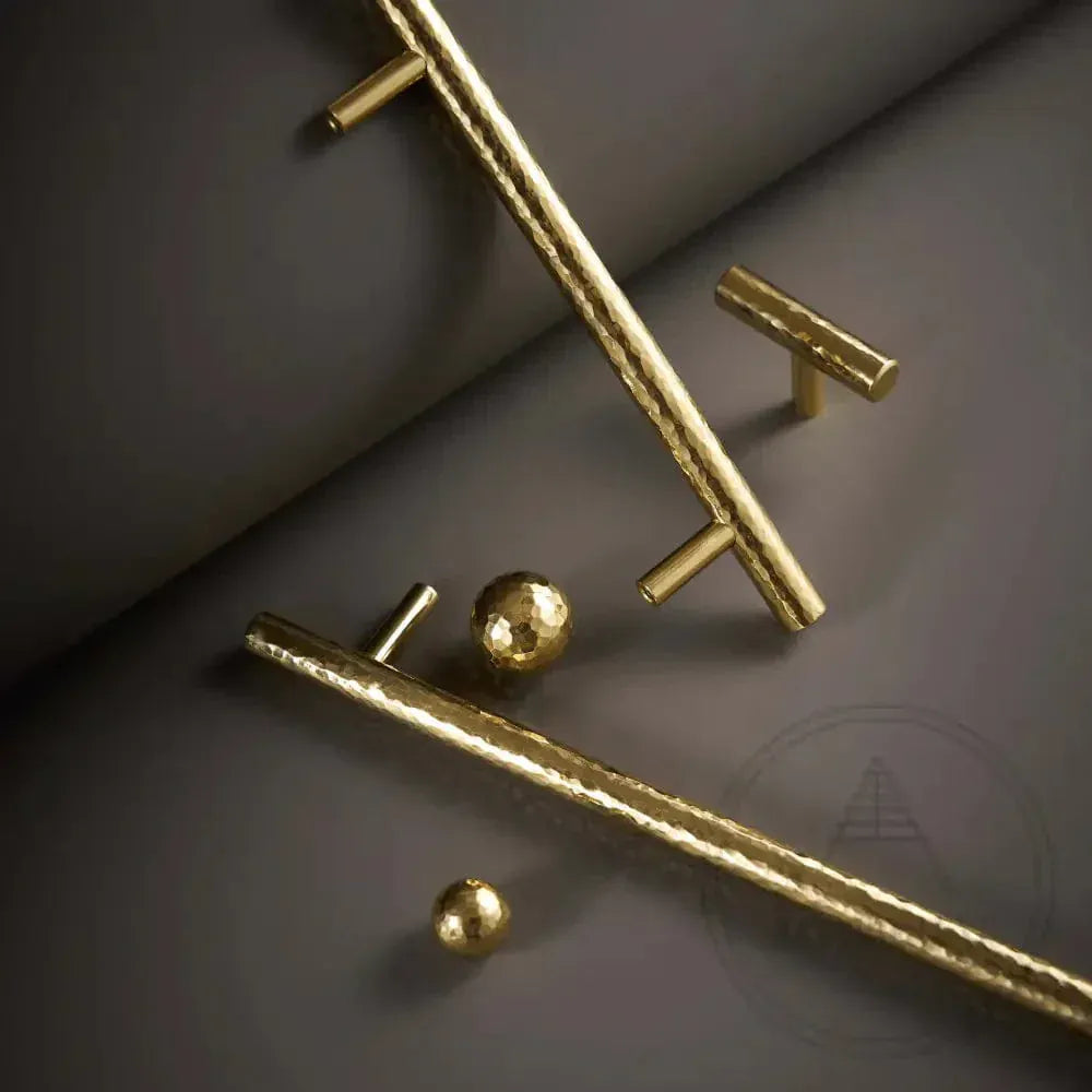 Cabinet Knobs & Handles Bayside Luxe - Hobart Hammer Finish Cabinetry Handles