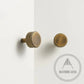 Cabinet Knobs & Handles Bayside Luxe - Kooyong Linear Knurled Antique Brass Cabinetry Handles