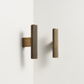 Cabinet Knobs & Handles Bayside Luxe - Kooyong Linear Knurled Antique Brass Cabinetry Handles