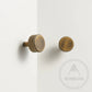 Cabinet Knobs & Handles Bayside Luxe - Kooyong Linear Knurled Antique Brass Cabinetry Handles