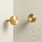 Cabinet Knobs & Handles Bayside Luxe - Kooyong Linear Knurled Satin Brass Cabinetry Handles