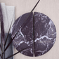 Cabinet Knobs & Handles Bayside Luxe Rosso Levanto Marble Round Cabinetry Handles -  160mm (Pair)