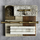 Cabinet Knobs & Handles Bayside Luxe Solid Antique Brass Bamboo Cabinetry Handles
