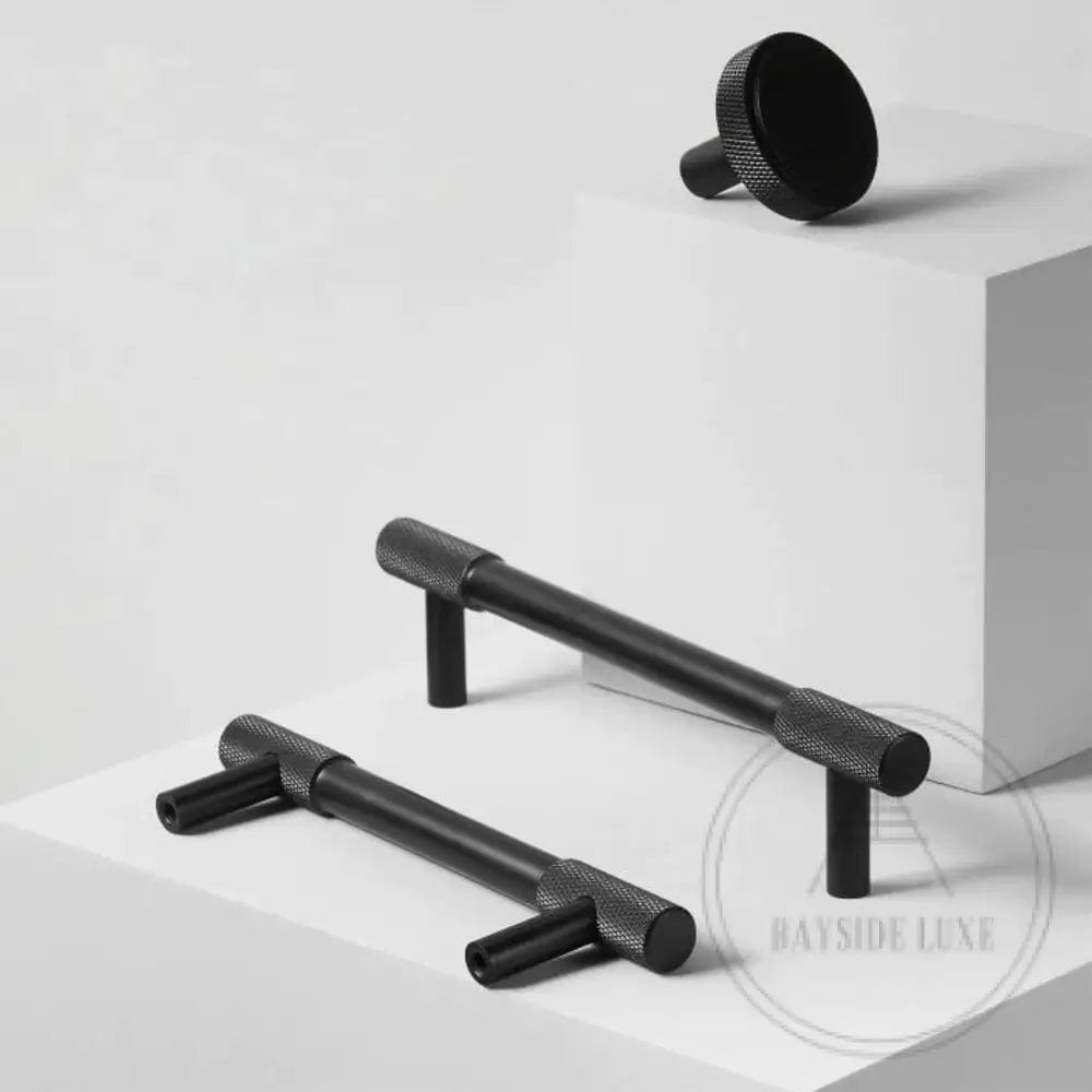 Cabinet Knobs & Handles Bayside Luxe - The Brighton - Black Luxe Cabinet Handles