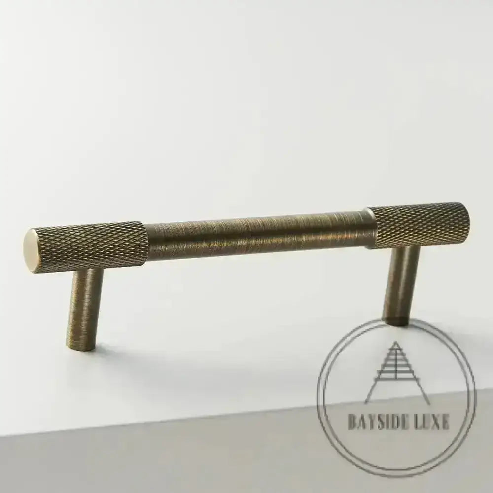 Cabinet Knobs & Handles Bayside Luxe - The Brighton Range - Antique Brass Cabinetry Handles