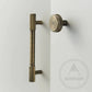 Cabinet Knobs & Handles Bayside Luxe - The Brighton Range - Antique Brass Handles