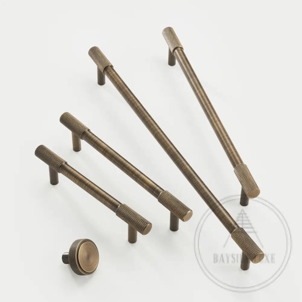 Cabinet Knobs & Handles Bayside Luxe - The Brighton Range - Antique Brass Handles