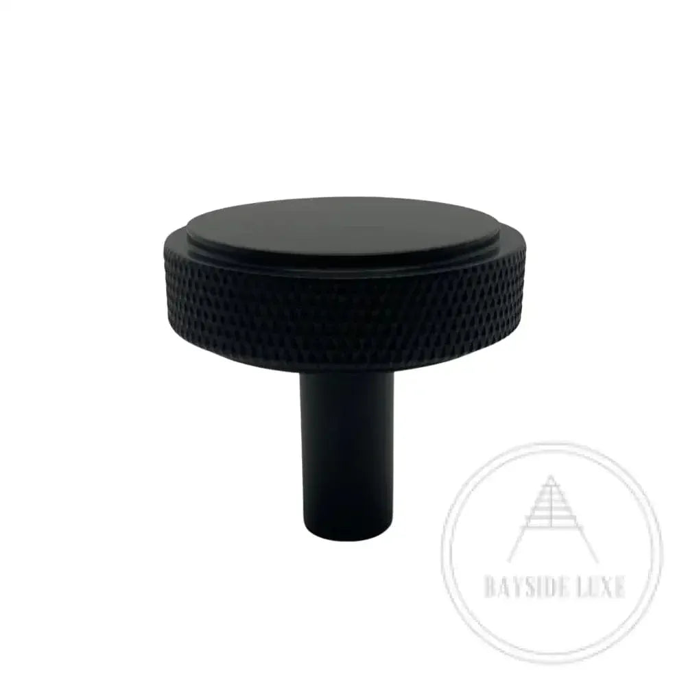 Cabinet Knobs & Handles Bayside Luxe - The Brighton Range - Black Knob