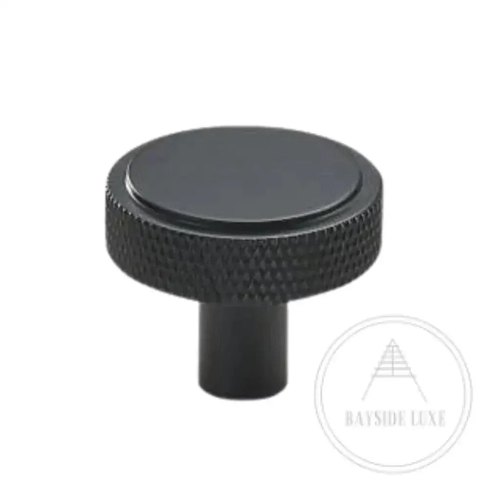 Cabinet Knobs & Handles Bayside Luxe - The Brighton Range - Black Knob
