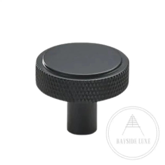 Cabinet Knobs & Handles Bayside Luxe - The Brighton Range - Black Knob