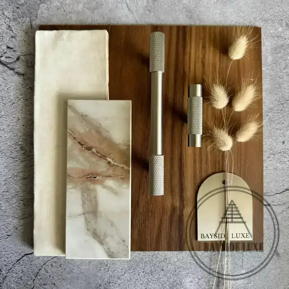 Cabinet Knobs & Handles Bayside Luxe - The Brighton Range - Nickel Cabinetry Handles