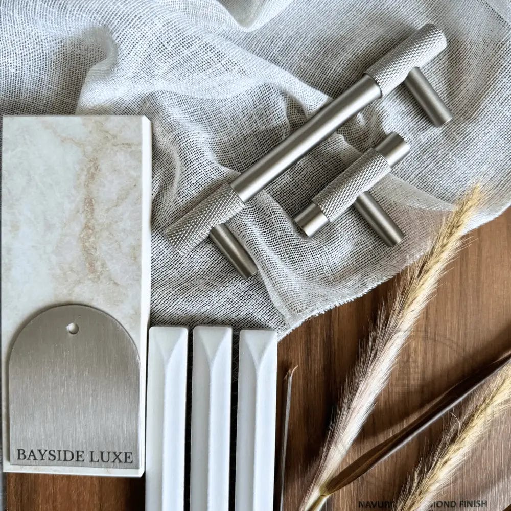 Cabinet Knobs & Handles Bayside Luxe - The Brighton Range - Nickel Handles