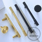 Cabinet Knobs & Handles Bayside Luxe - The Brighton Range - Satin Brass Cabinetry Handles