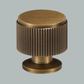 Cabinet Knobs & Handles Bayside Luxe - The Toorak - Antique Brass Luxe Cabinetry Handles