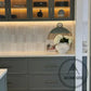 Cabinet Knobs & Handles Bayside Luxe - The Toorak - Dark Gunmetal Grey Luxe Cabinetry Handles
