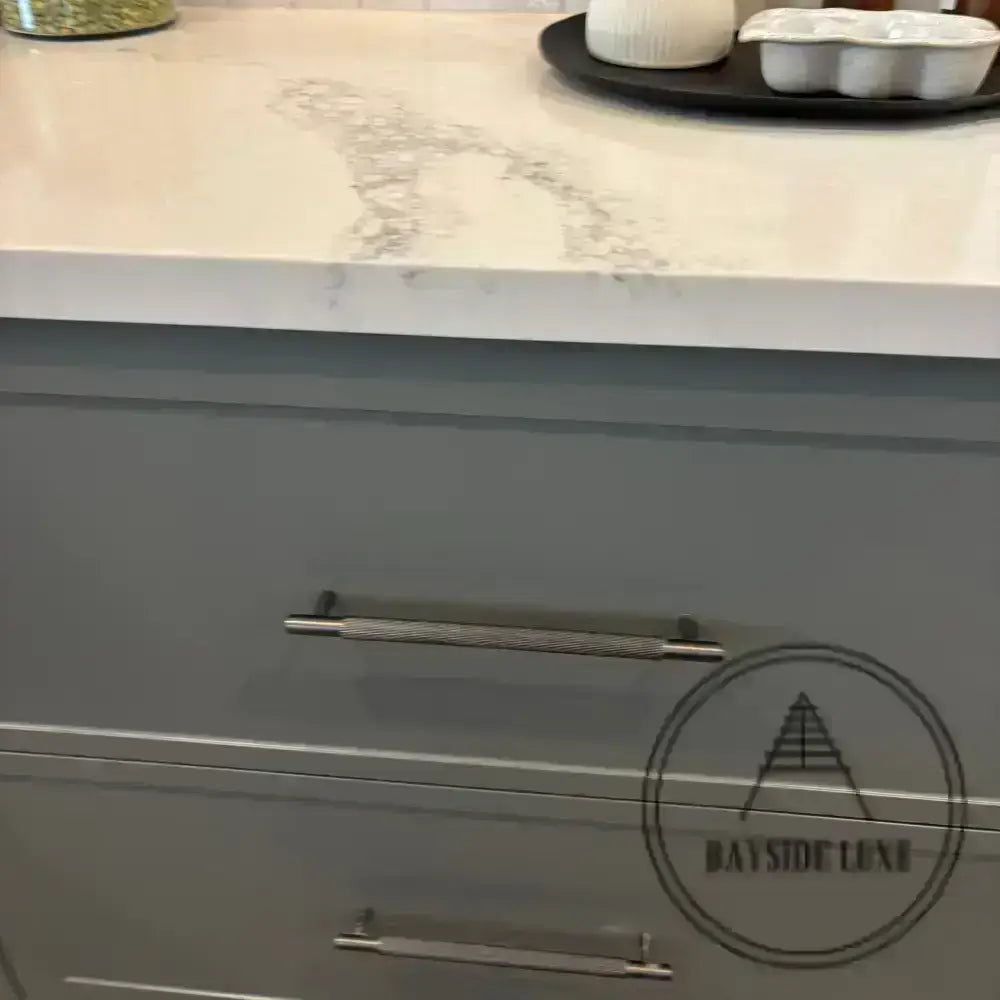 Cabinet Knobs & Handles Bayside Luxe - The Toorak - Dark Gunmetal Grey Luxe Cabinetry Handles