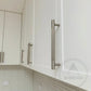 Cabinet Knobs & Handles Bayside Luxe - The Toorak - Nickel Silver Luxe Cabinetry Handles