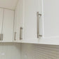 Cabinet Knobs & Handles Bayside Luxe - The Toorak - Nickel Silver Luxe Door Handles 132mm - 260mm