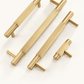 Cabinet Knobs & Handles Bayside Luxe - The Toorak - Satin Brass Luxe Cabinetry Handles