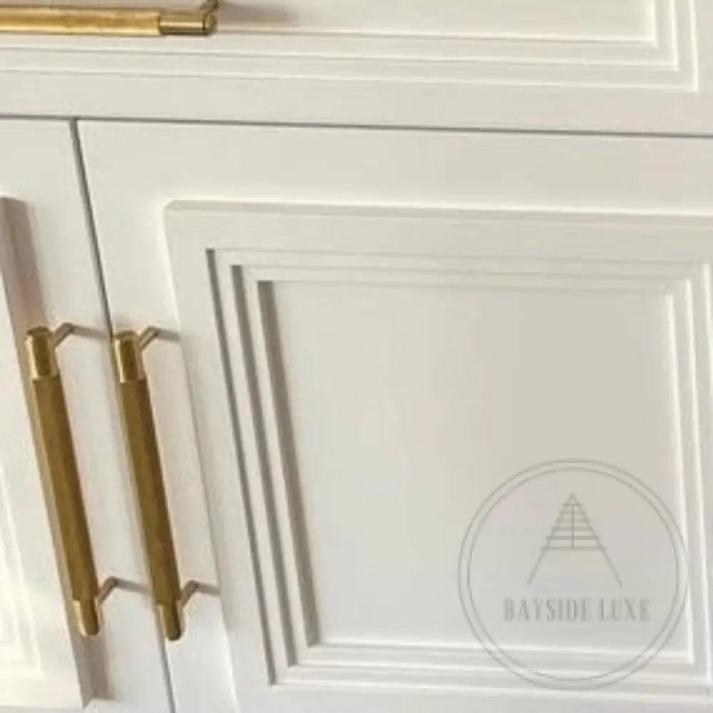 Cabinet Knobs & Handles Bayside Luxe - The Toorak - Satin Brass Luxe Cabinetry Handles