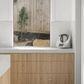Cabinet Knobs & Handles Bayside Luxe - The Toorak - White Brass Luxe Cabinetry Handles