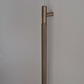 Cabinet Knobs & Handles Bayside Luxe - Toorak Linear Knurled Antique Brass Single Door Handle