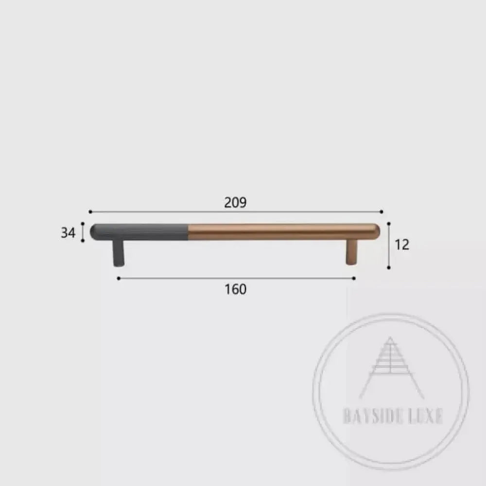 Cabinet Knobs & Handles Bayside Luxe -  Two Tone Cabinetry Handles