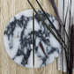 Cabinet Knobs & Handles Bayside Luxe Viola Calatta Round Cabinetry Handles -  160mm (Pair)
