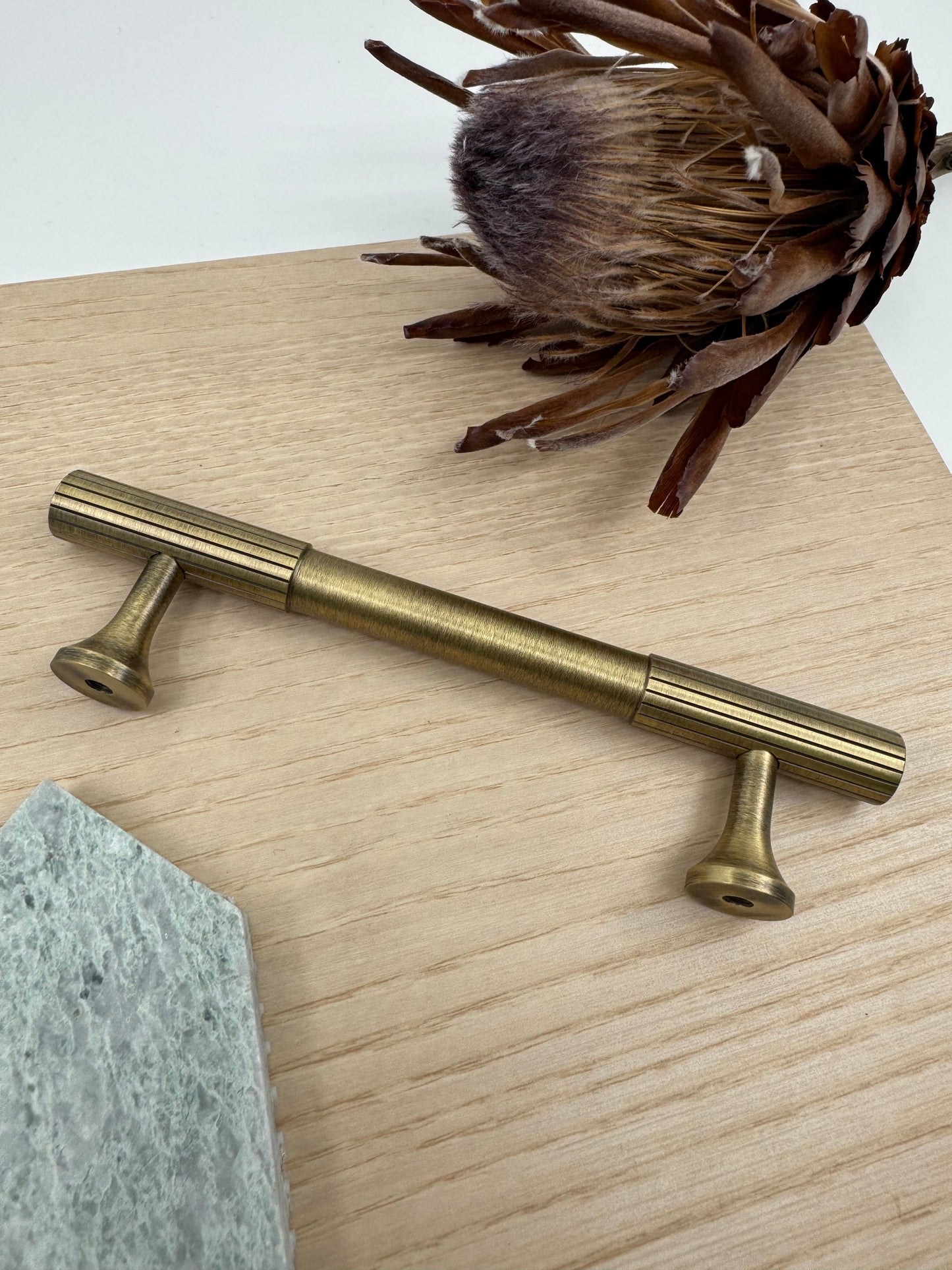 Camberwell Antique Brass Cabinetry Handle 172mm - Display
