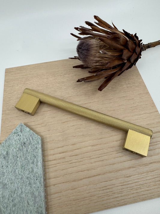 Camberwell Satin Brass Cabinetry Handle 172mm - Display