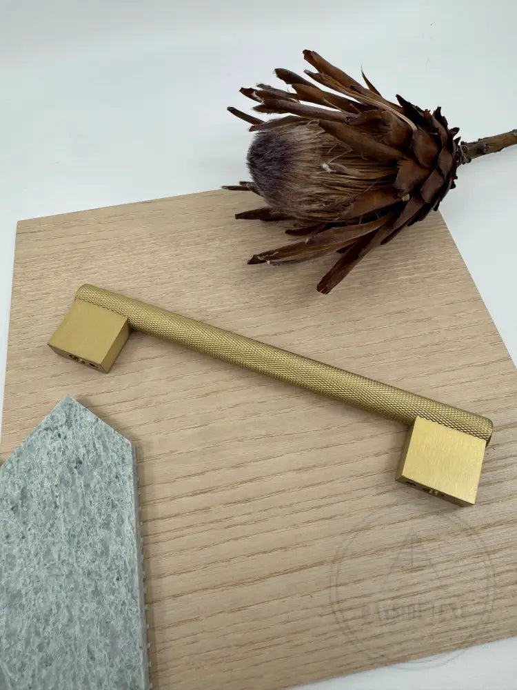 Camberwell Satin Brass Cabinetry Handle 236mm - Display