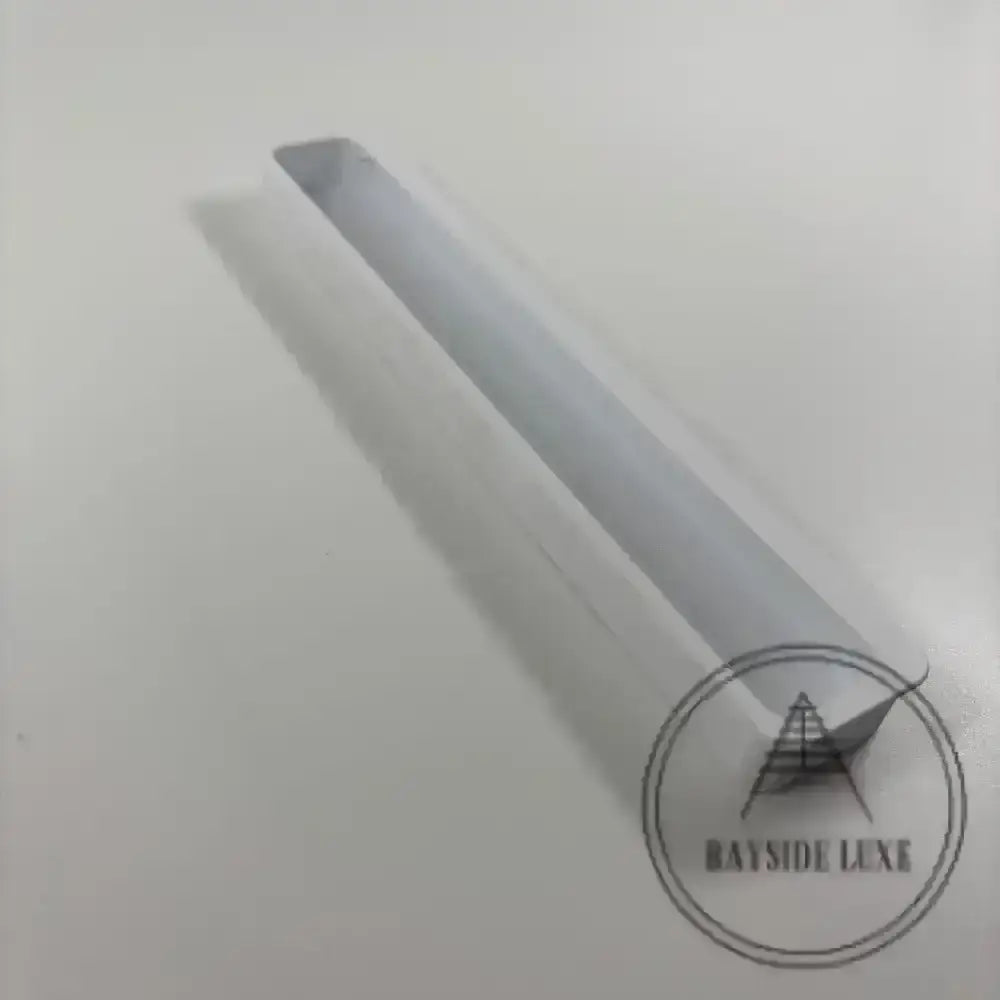 Door Handle Bayside Luxe - Dover Heights White Flush Pocket Door Handle