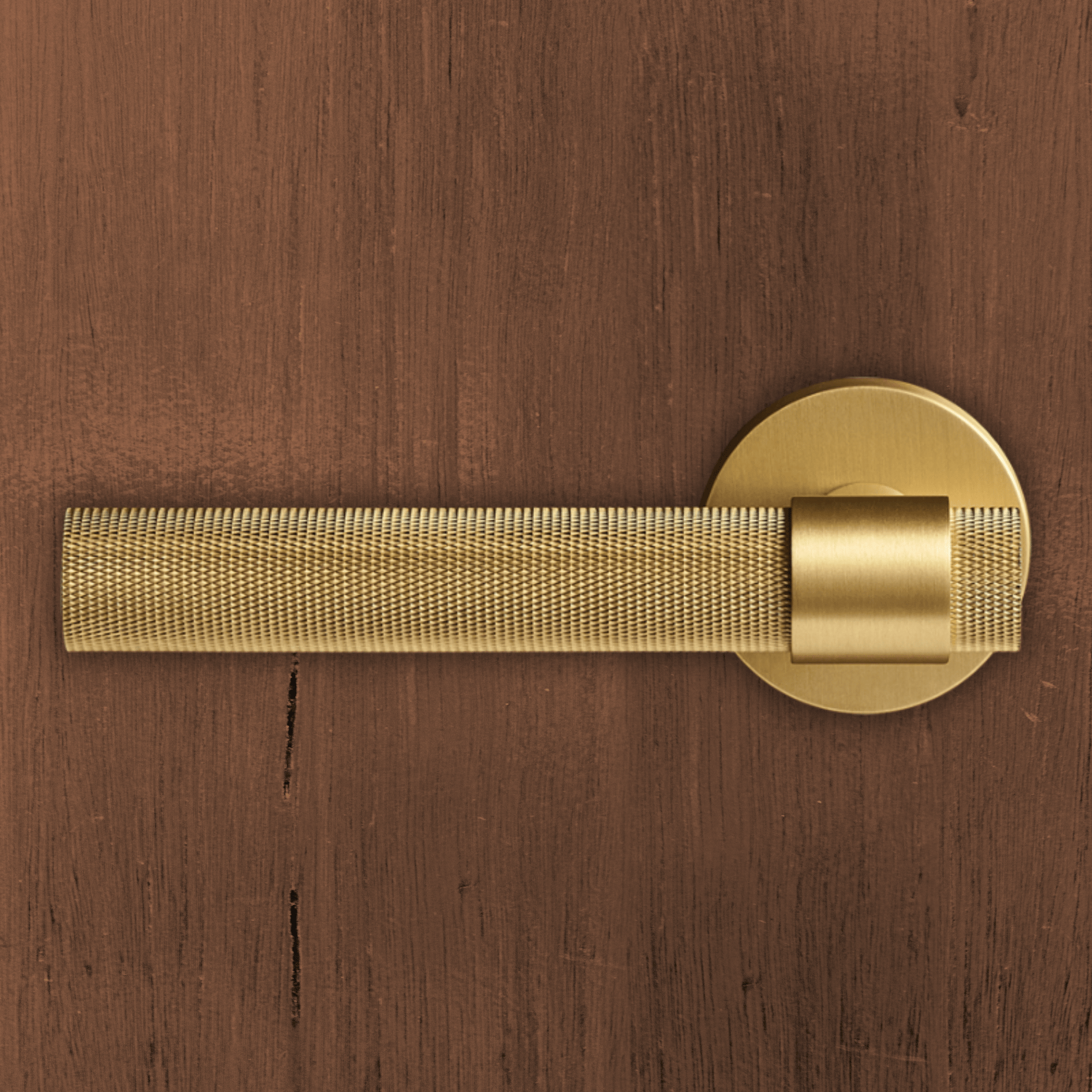 Door Handle Luxe Doorware - Elizabeth Bay Door Lever Passage Set - Satin Brass