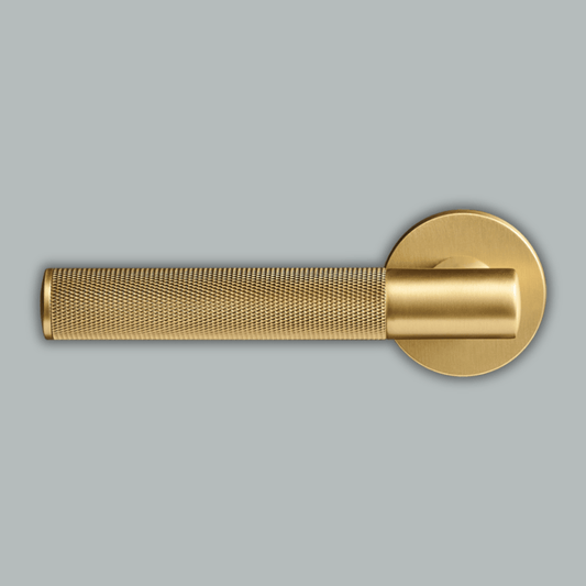 Door Handle Luxe Doorware - Elizabeth Bay Door Lever Passage Set - Satin Brass